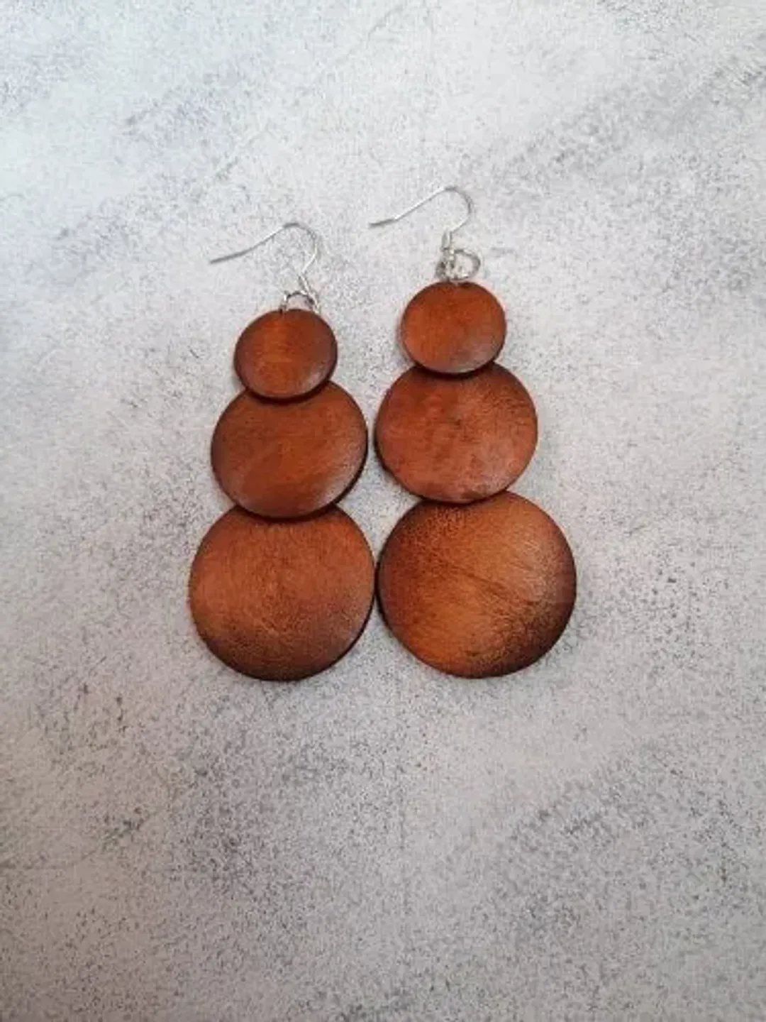 chunky wood earrings, wooden earrings, wood earrings, handmade wood earrings, chunky wood earrings, dangle wood earrings