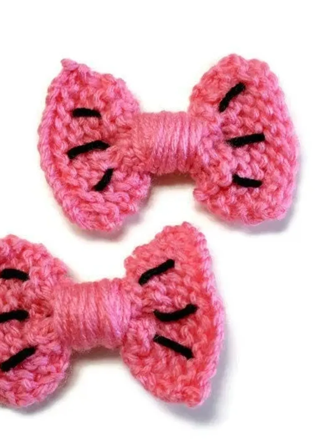 Watermelon Piggies Bow Set, Summer Hair Accessories, Gifts for Little Girls, Pink Piggie Bows, Nylon Headband Piggies, Pink Fruit Hair Clips