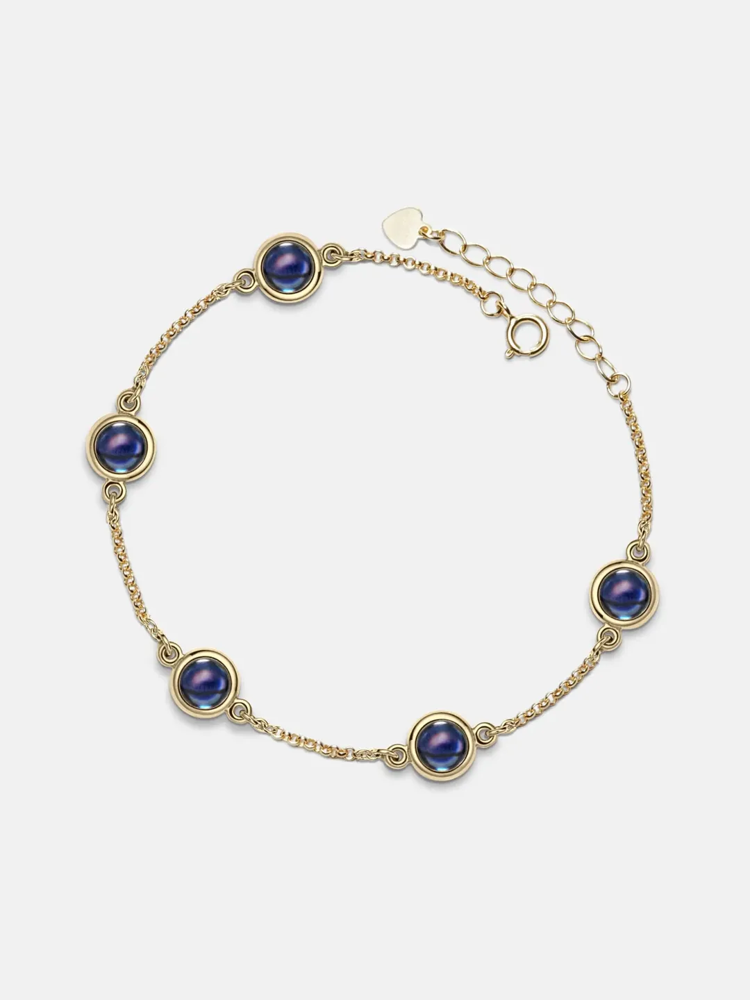 PERIMADE Five Photo Projection Bracelet • Personalized Picture Inside Bracelet • Sterling Silver Keepsake Jewelry • Trendy Best Friend Gift