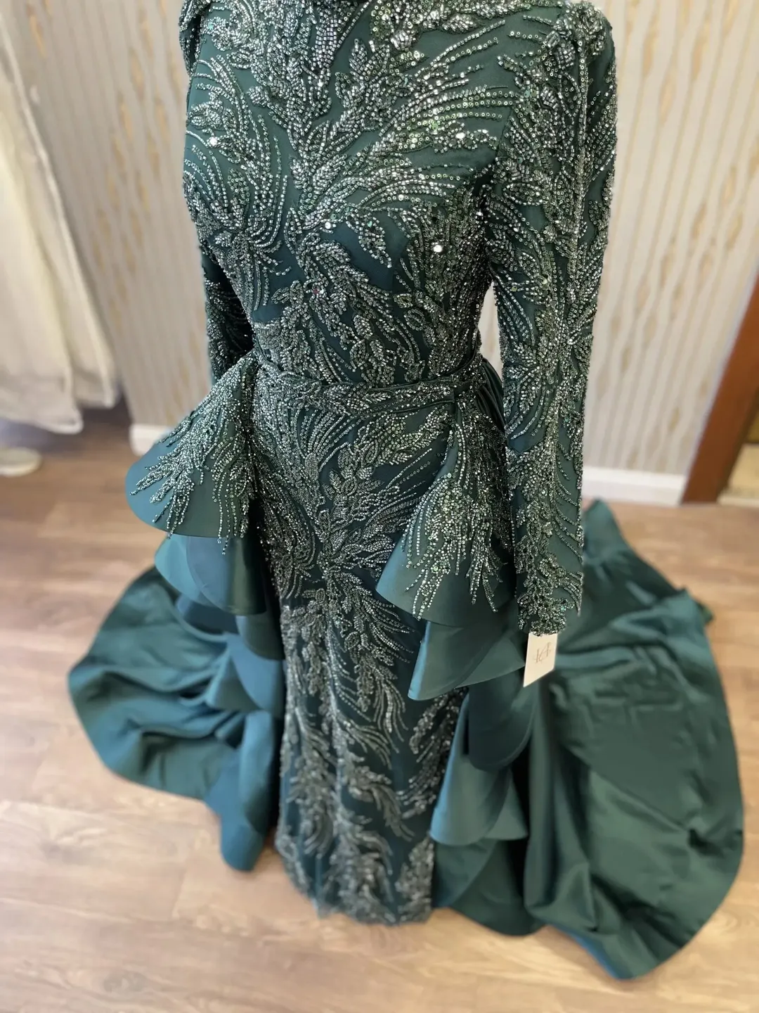 AHUNARE HIJAB - Wedding Dress, Muslim Evening Gown, Nikah, Islamic Wedding, Engagement, Bridesmaid