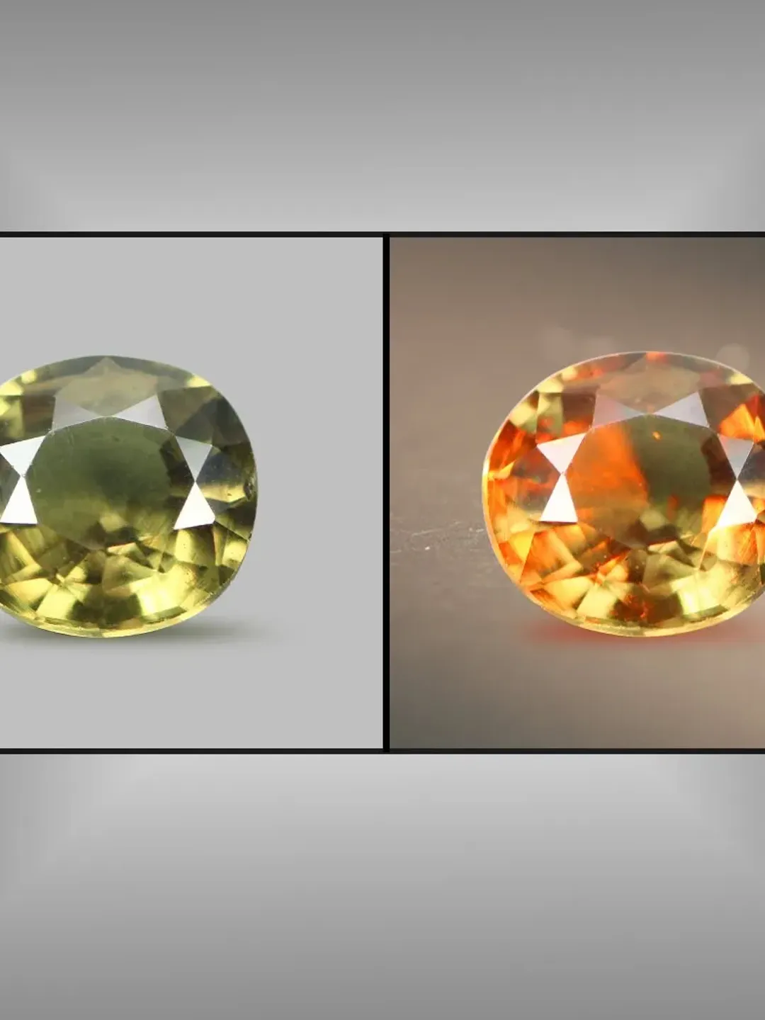 1.00 CT Stunning Rarest Unheated 100% Natural Color Change Garnet Tanzania