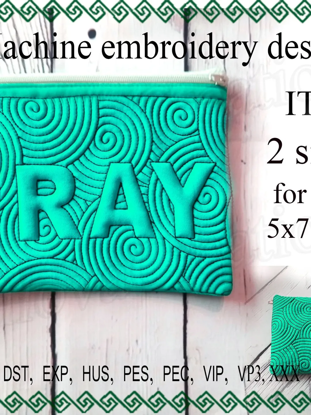 Machine embroidery design pray zippered bag travel zip bag embroidery designs. ITH zippered bag Embroidery Design. File Instant Download