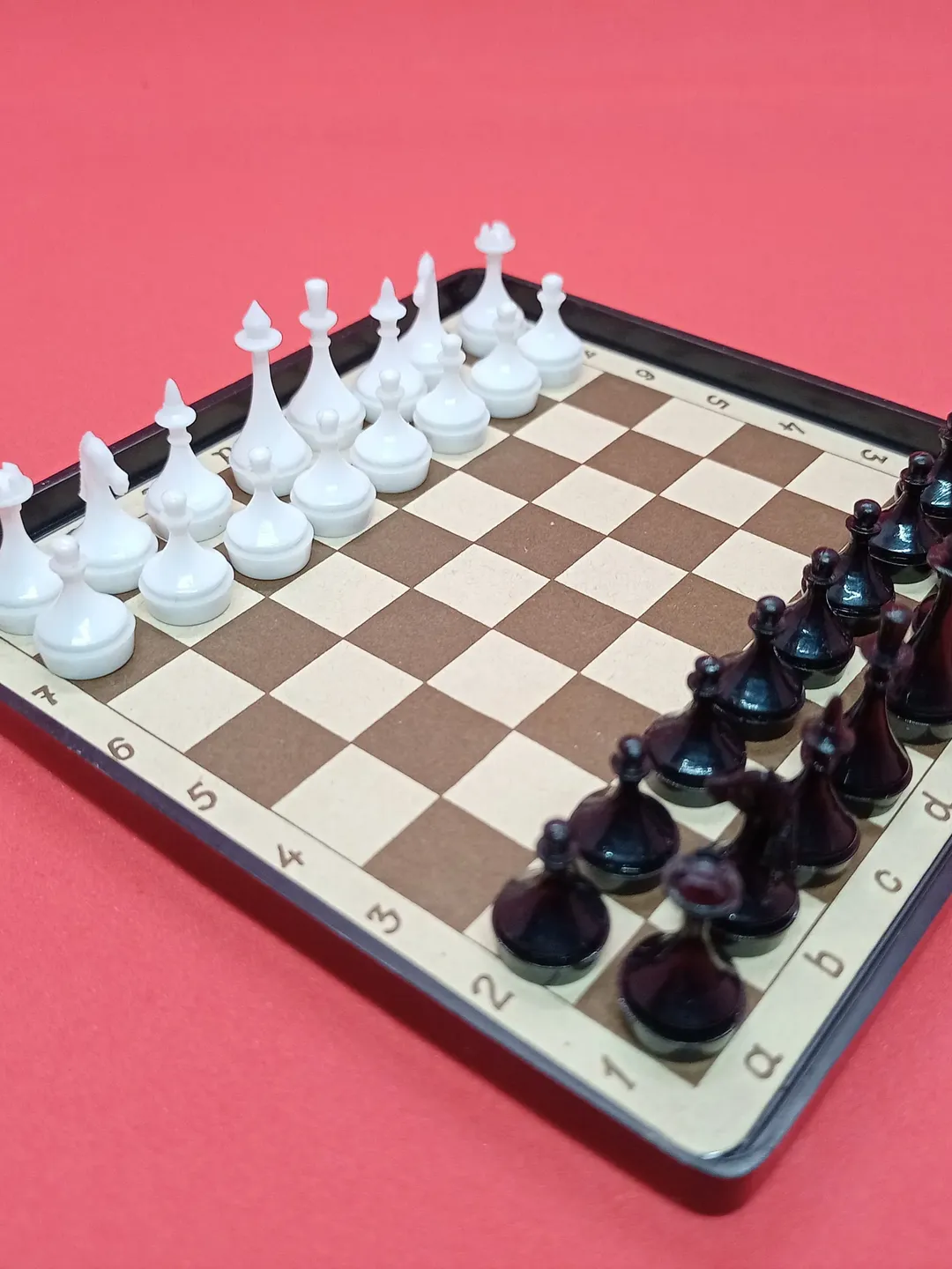 SOVIET TRAVEL CHESS Set Mini chess and checkers with magnet Vintage chess and checkers from the ussr