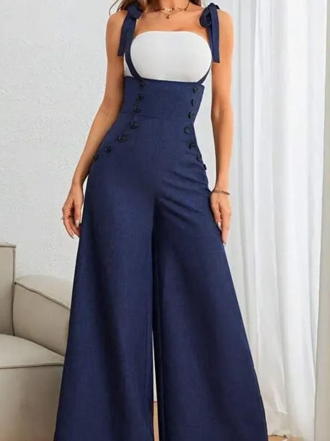 パンツ NEAT 777 Jumpsuit Navy S パンツ NEAT 777 Jumpsuit Navy S Women Casual 1 Piece