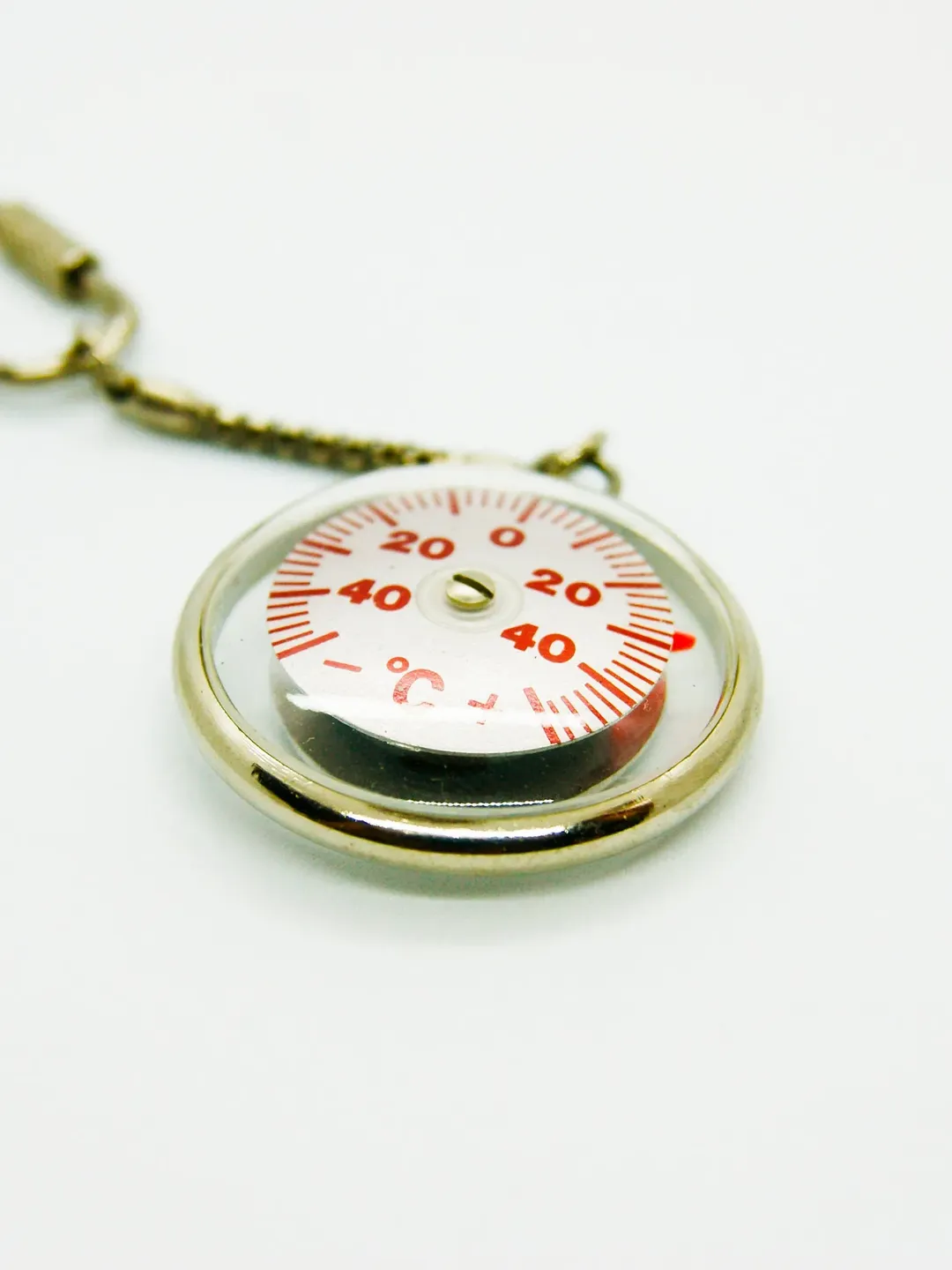 SOVIET SOUVENIR keychain thermometer MOSCOW