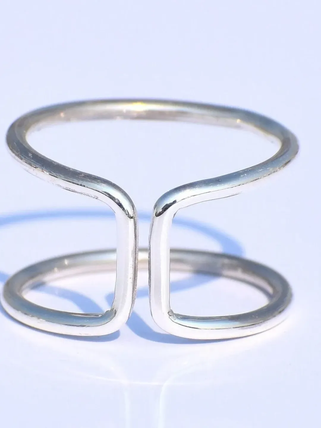 Open Ring , 925 Sterling Silver Ring, Midi Ring, Statement Ring, Wedding Ring, Engagement Ring, Fine Ring, Anniversary Gift, Gift For Her