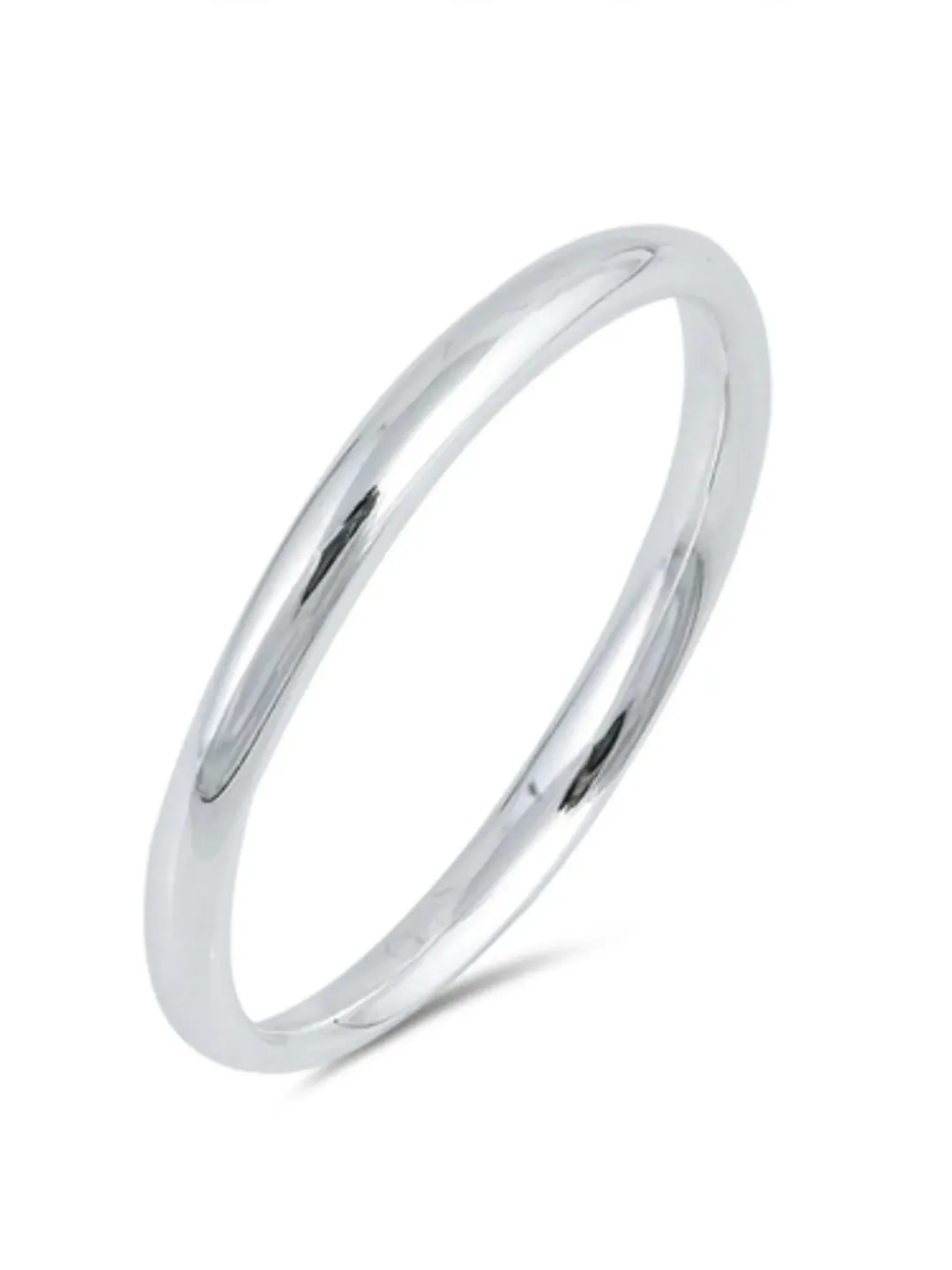 Thumb Ring, Sterling Silver Thumb Ring, Plain Band, 2mm, Simple, Wedding Band, Finger Ring, Stacking Ring For Women, Wedding Band Unisex 925