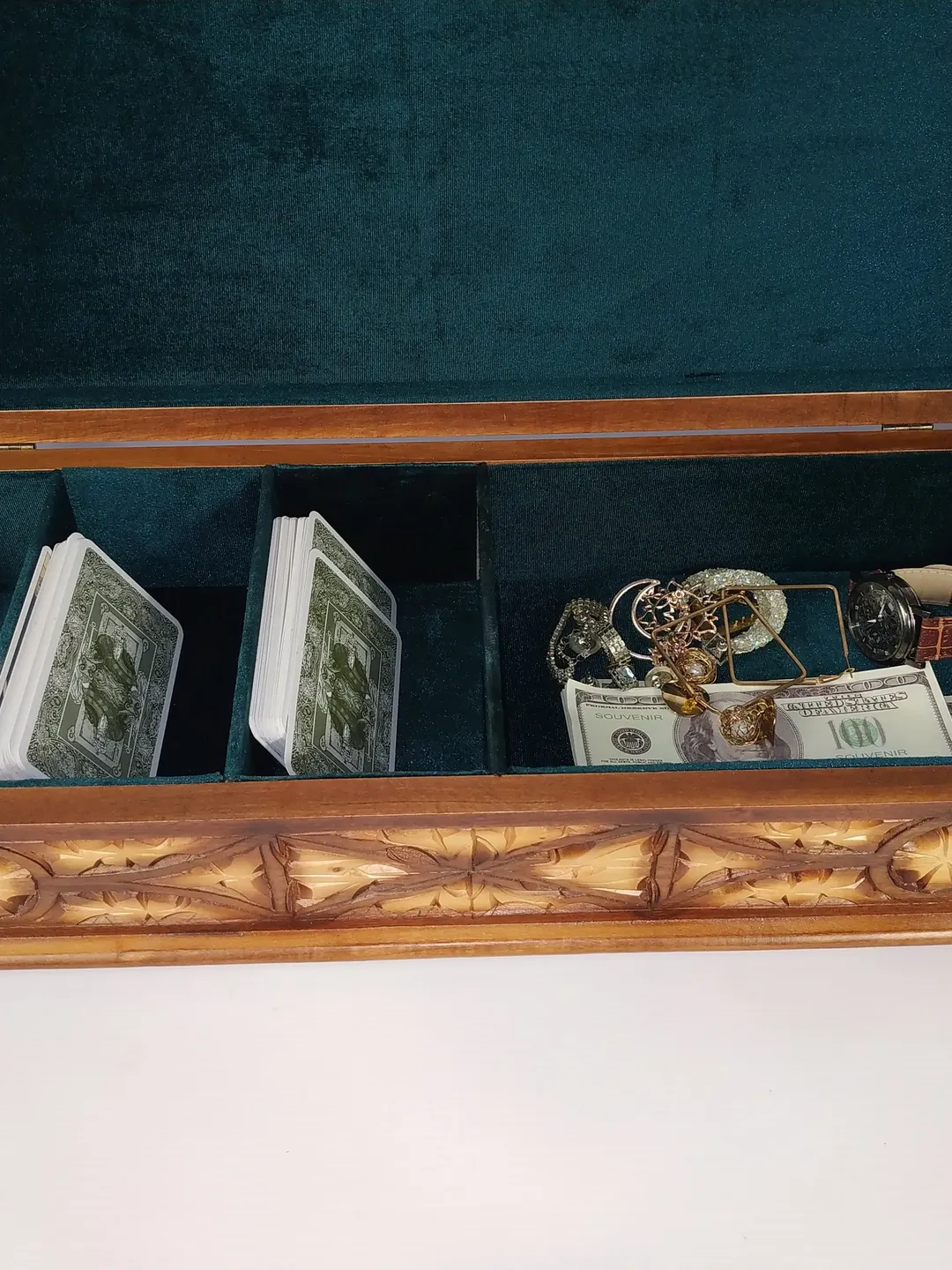 Tarot box, Tarot card box, Deck box, Warot card box wooden,  Crystal box, Wooden jewelry box, Tarot Card Storage, Hand carved box