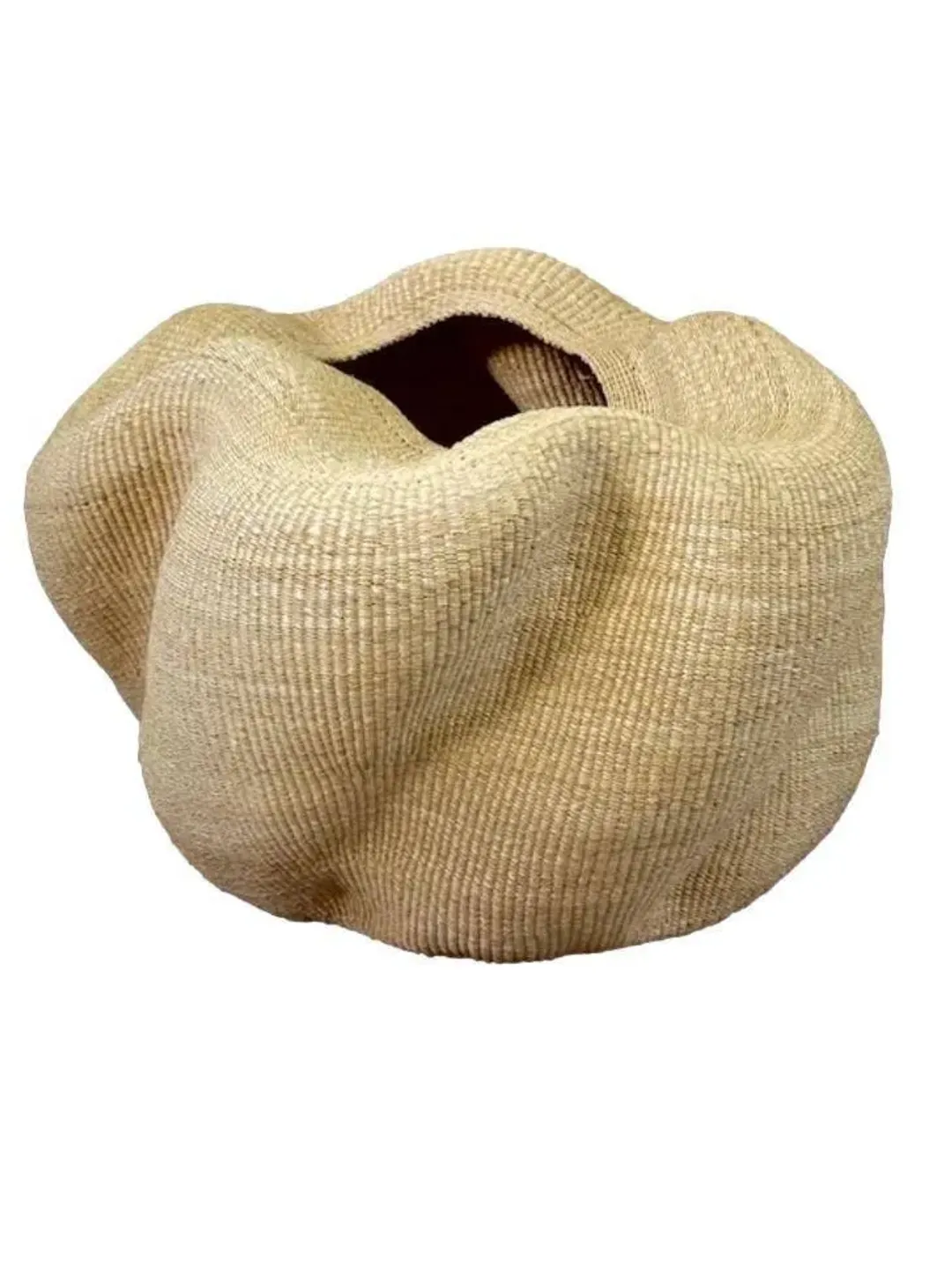 African Basket, Large Woven Basket,Bolga Basket, Flower Pot, Handmade Home Decor, Unique Home Decor, Vegan Gift Basket