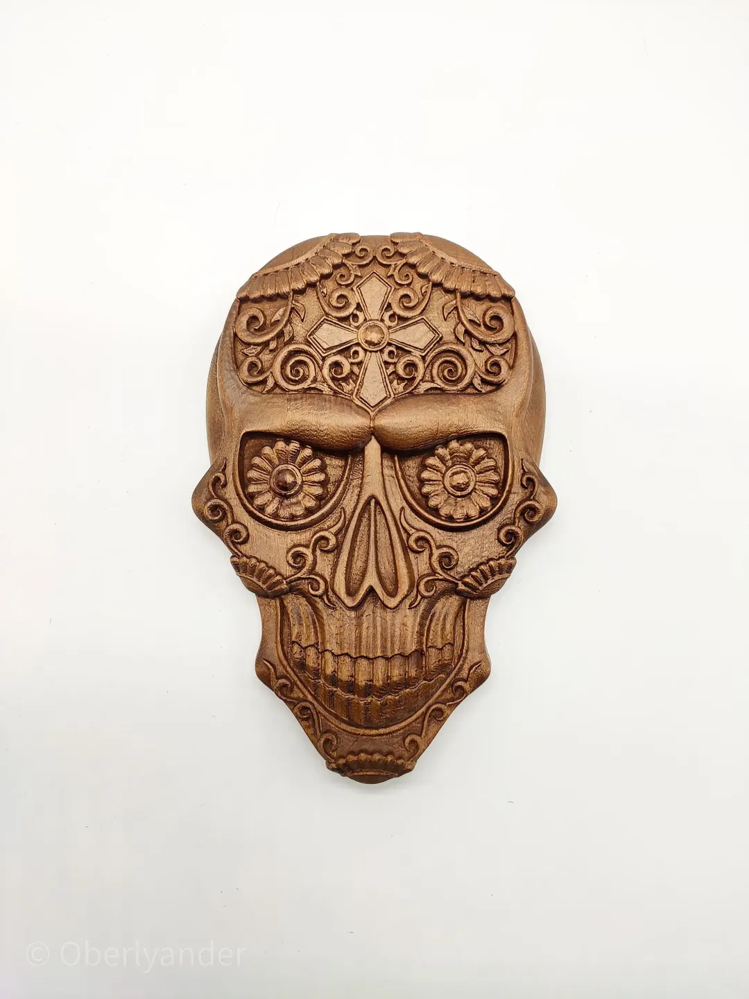 Wooden skull mask, Wood sugar skull, African wooden tiki mask, wall decor, wall panel, wooden wall panel, wooden mask, carved mask