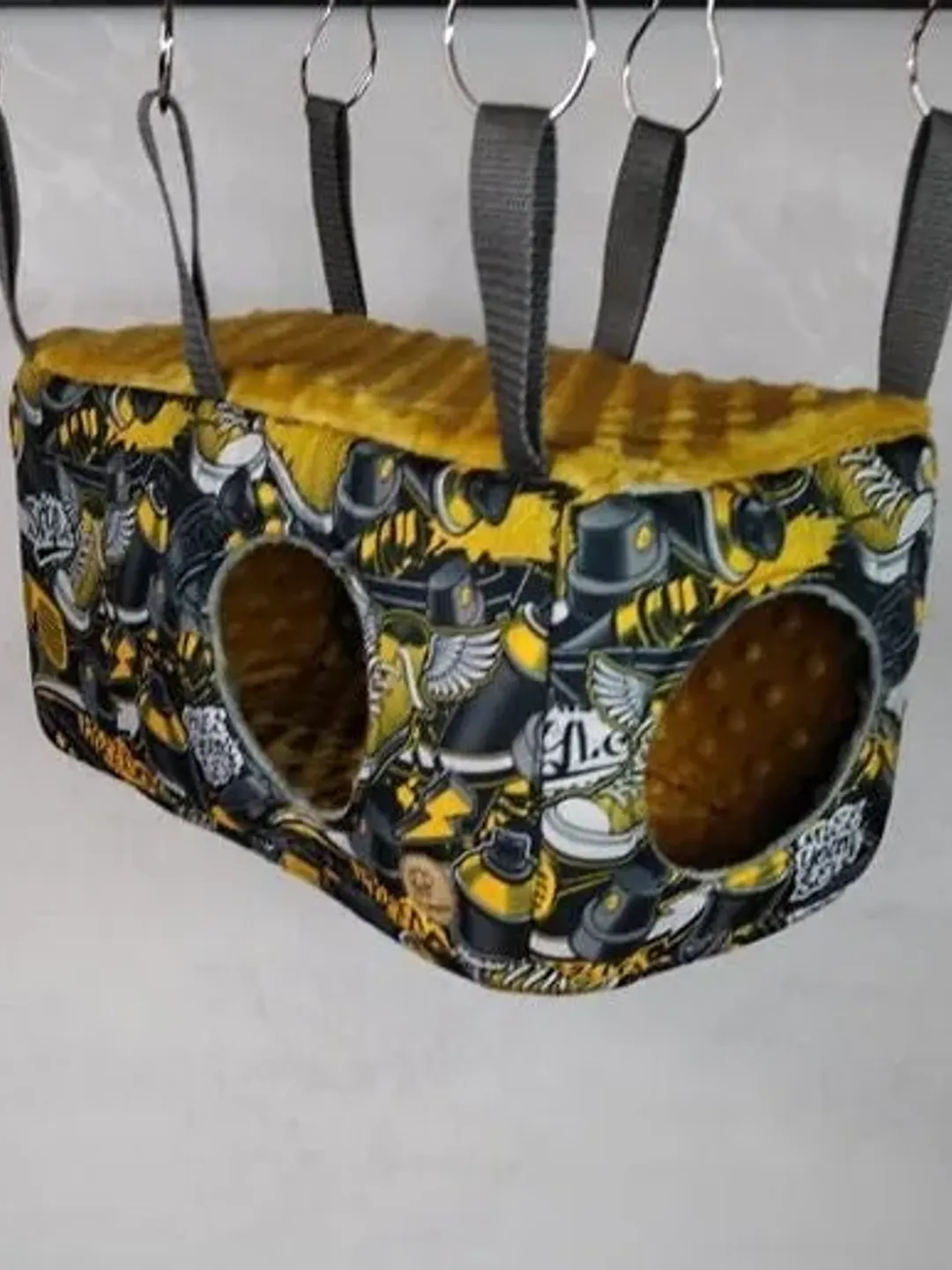 Guinea pig hanging hide, chinchilla house, guinea pig cage accessories, rat cage accessories, guinea pig house, ferret cage accessories