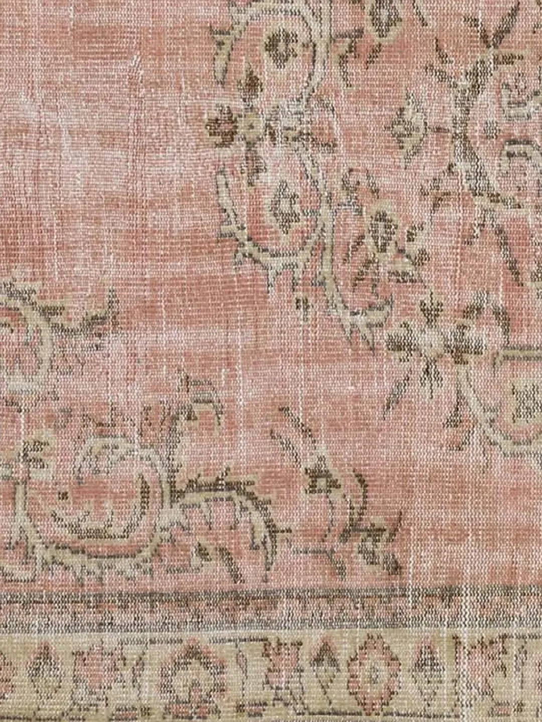 Pink Turkish Rug Pattern Turkish Rug, Pink Turkish Rug, Boho carpet, Oushak carpet, Home decor ...