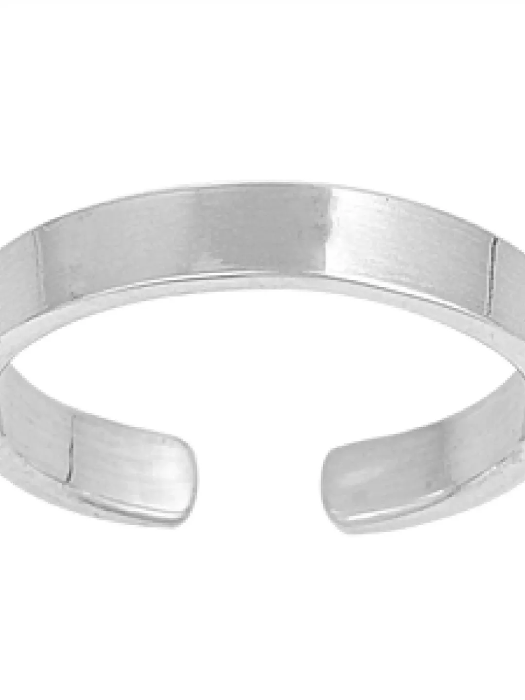 Sterling Silver Toe Ring | 3mm Plain Wedding Band Toe Ring | 925 |Plain ...