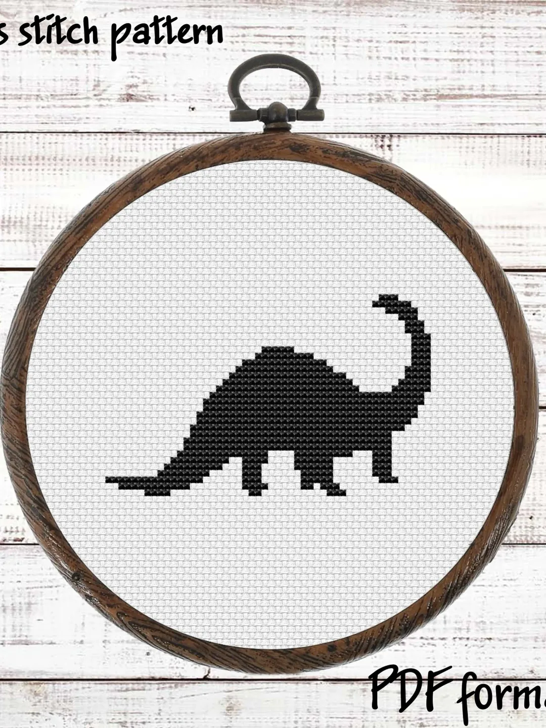 dinosaur-cross-stitch-pattern-silhouette-cross-stitch-dino-pattern-cute-cross-stitch-pattern-easy-xstitch-3-00-buy-online-with-delivery