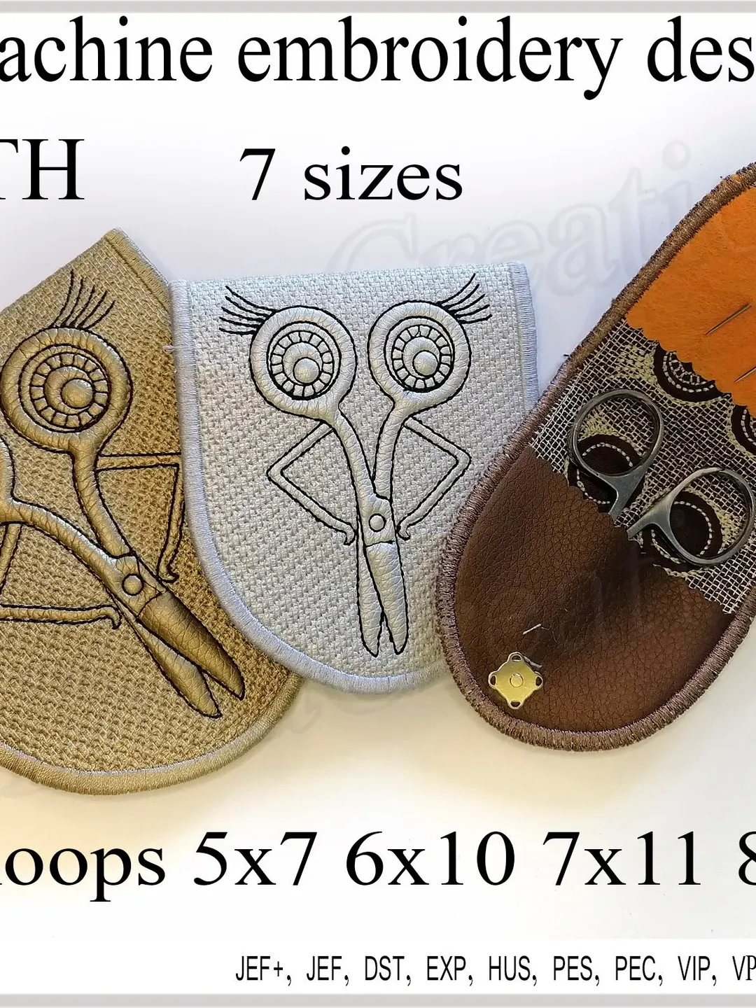 In the hoop embroidery designs ITH