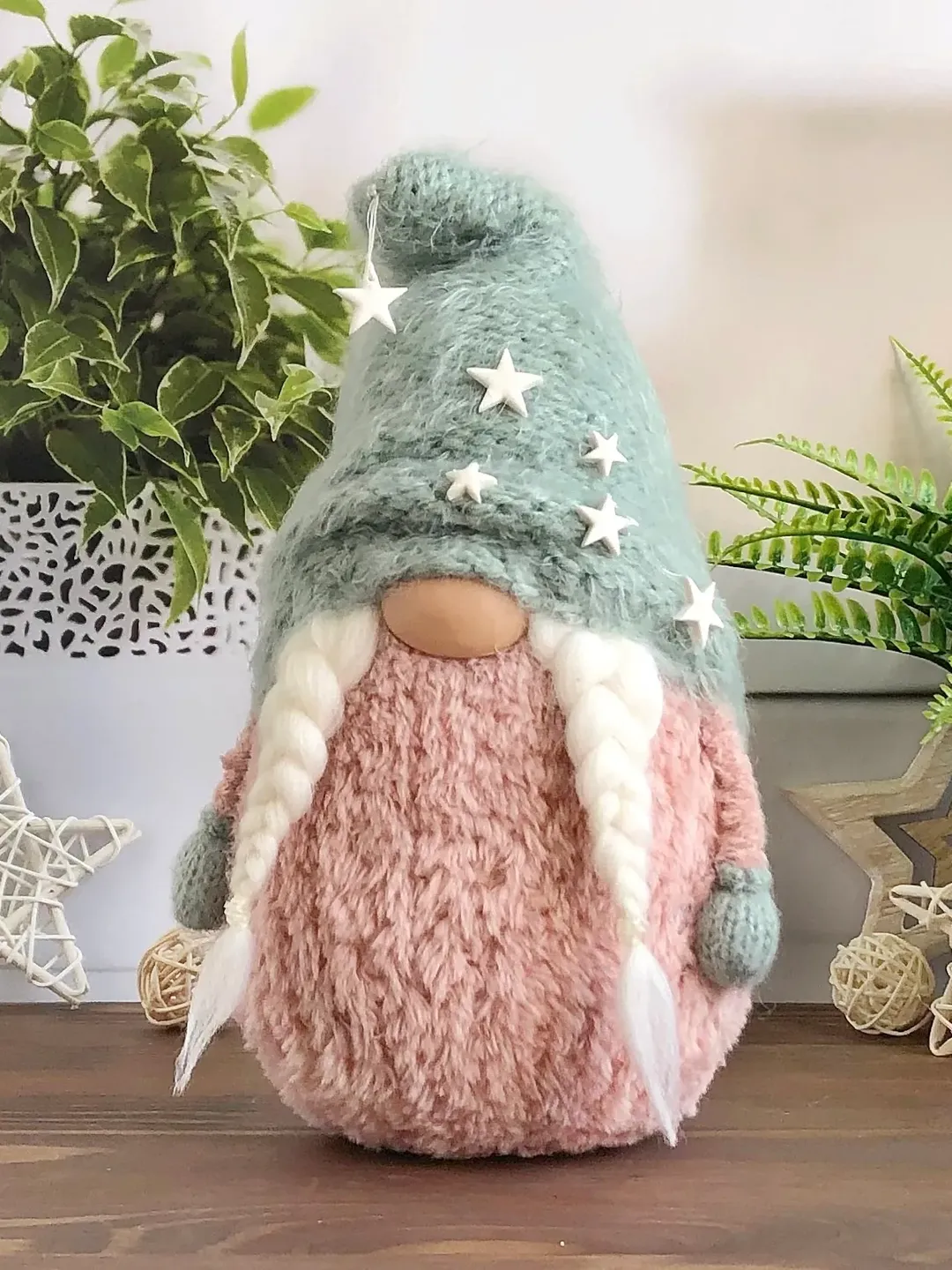 Home gnome decor Dreams Keeper, Summer gnome decor, Mother day gift