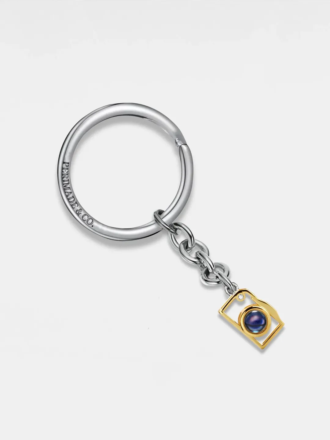 PERIMADE Photo Projection Camera Keychain • Custom Memorial Photo Key Ring • Personalized Picture Inside Jewelry • Trendy Best Friend Gift