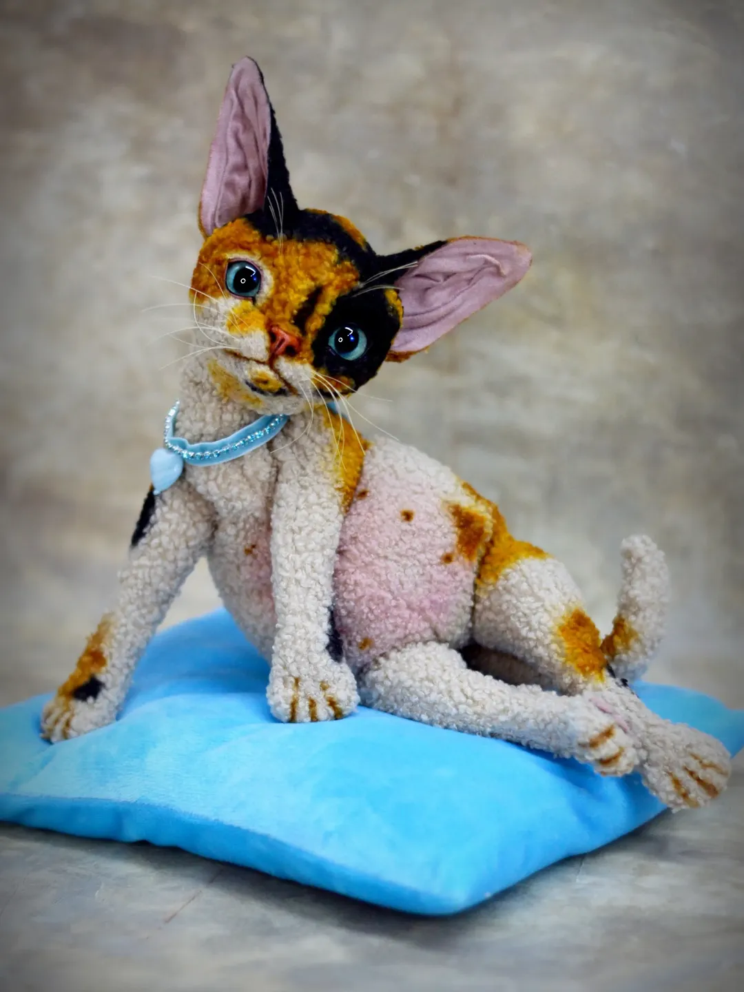 Plush Pattern Kitten - Cat sewing pattern Pattern stuffed animal ...