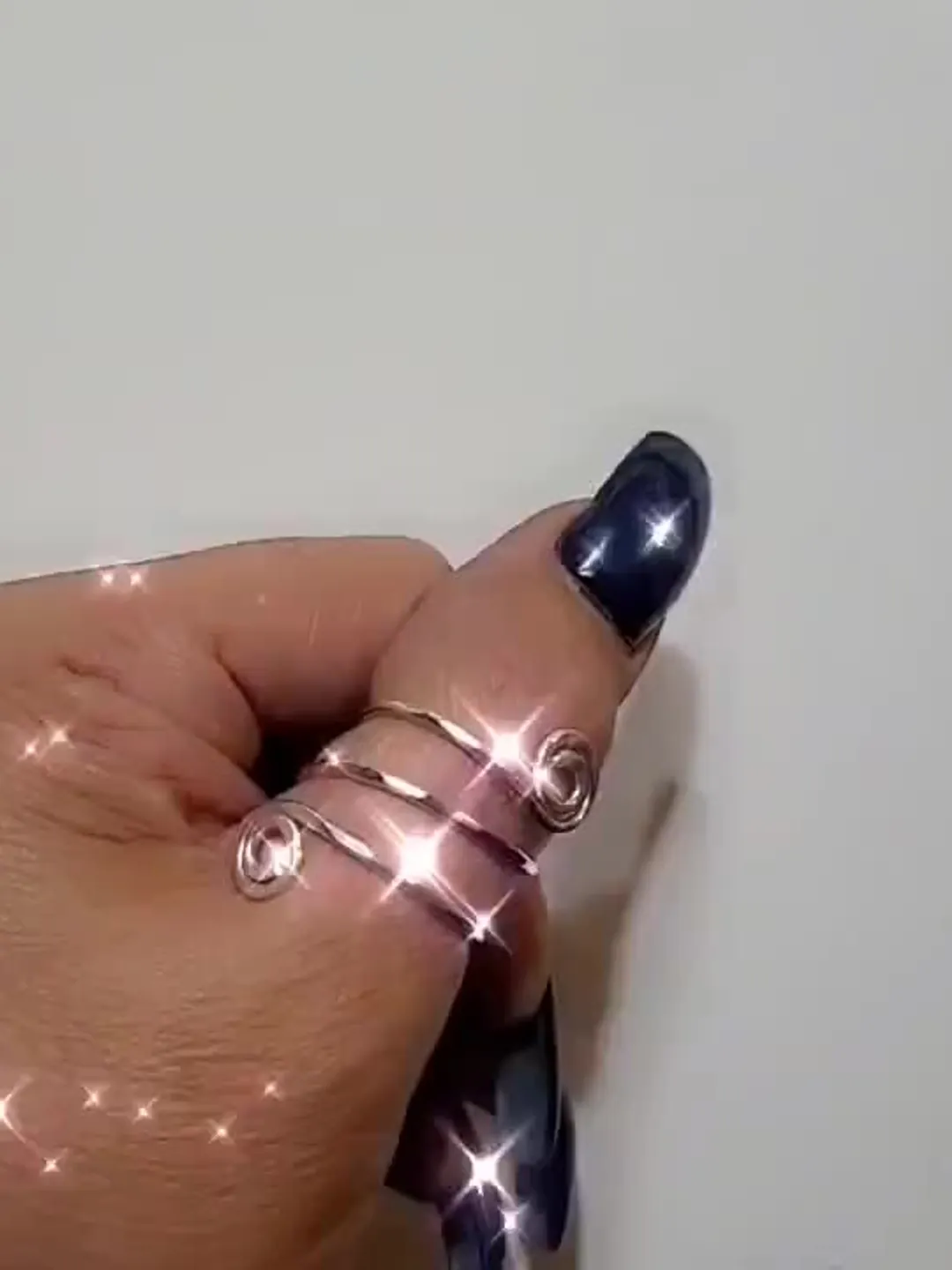 Thumb Ring · Sterling Silver Thumb Ring · Wrap around Adjustable Ring ...
