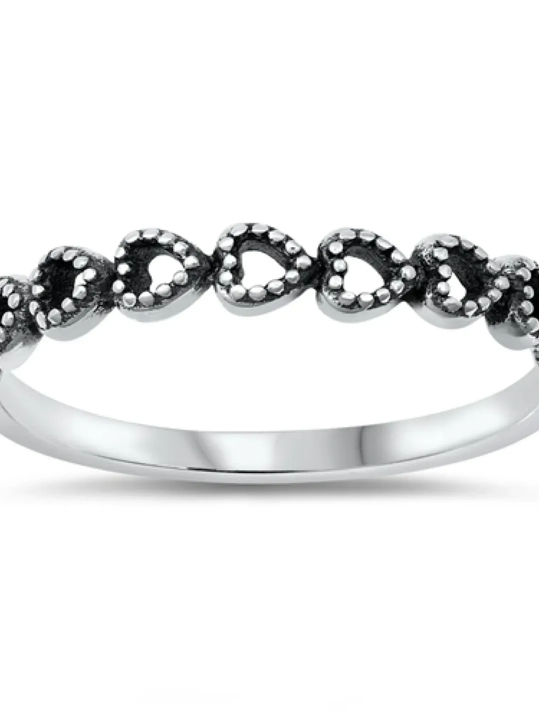 Toe Ring, Thumb Ring, Silver Toe Ring, Gift under 10, Heart Toe Ring, Sterling Thumb Ring, Simple, Dainty, Love for Women Size 4 to 10