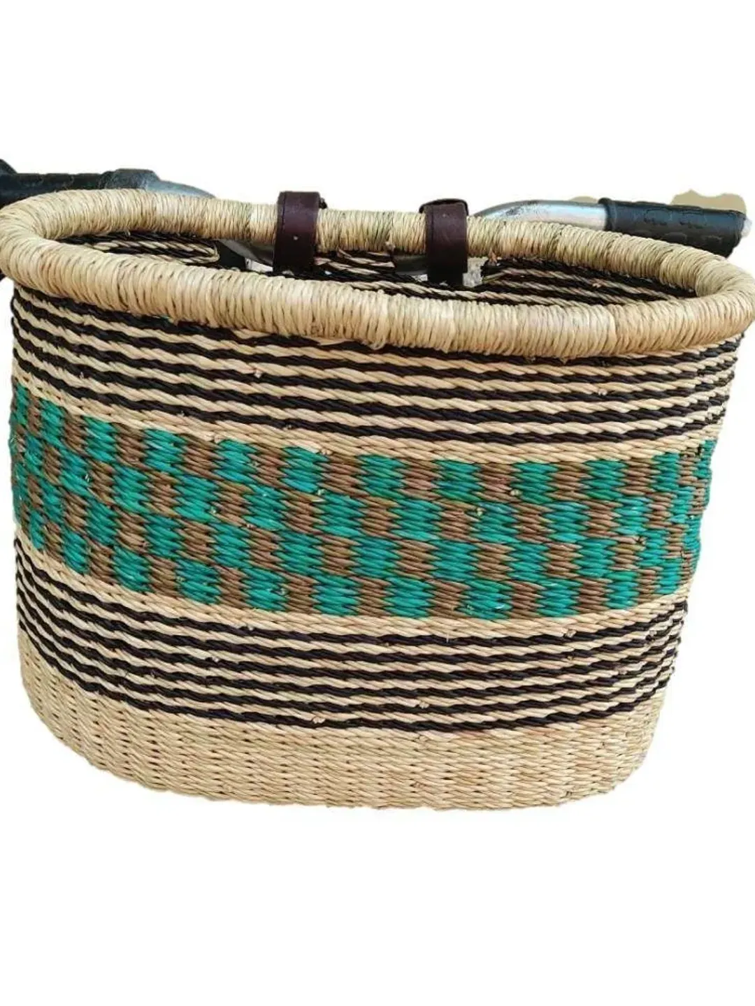 Bike Basket | Market Basket | Bike Pannier | Bike Basket Bag | Bolga Basket | African Basket | Cat Carrier