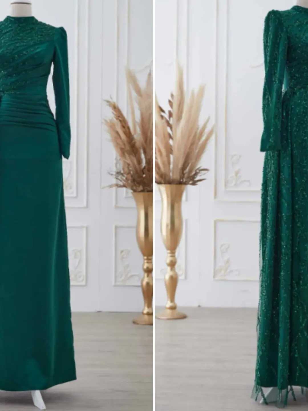 Ahunare Wedding Dress, Muslim Evening Gown, Nikah, Islamic Wedding, Engagement, Bridesmaid, Maxi Dress