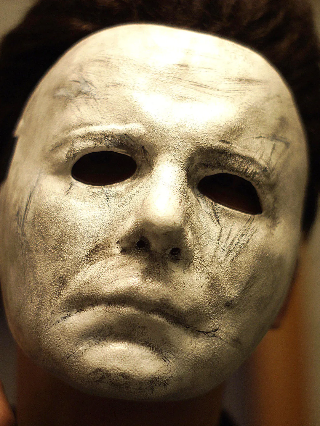 Hand made Michael Myers mask The Shape Dead By Daylight Maniac Plastic Halloween 2018 Halloween movie Halloween michael
