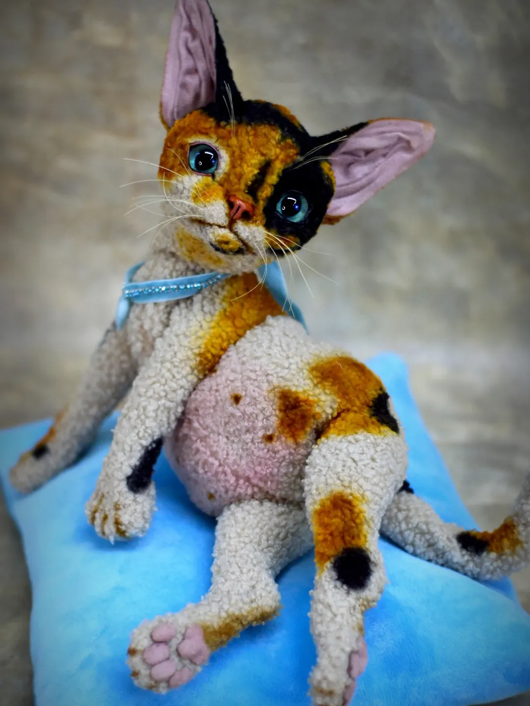 Plush Pattern Kitten - Cat sewing pattern Pattern stuffed animal ...