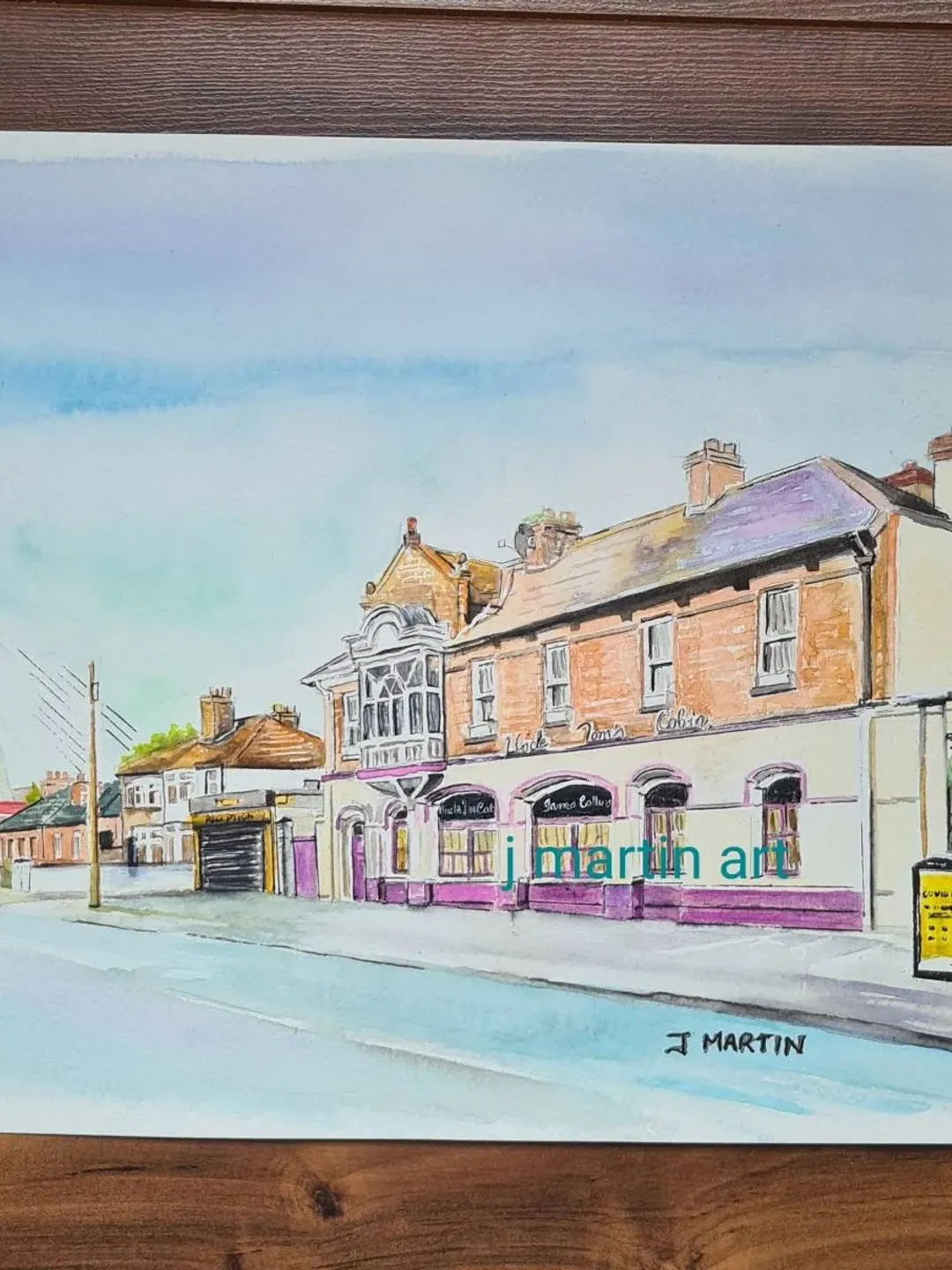 Uncle Toms Dundrum, dublin pub, Dundrum Road, unmounted, unframed