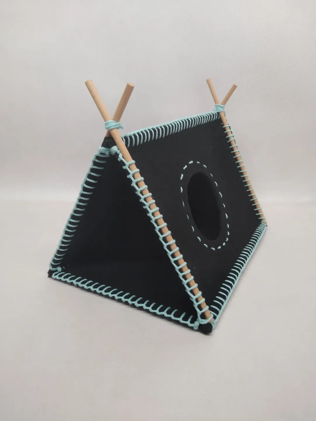 Guinea pig hideout, guinea pig house, tepee for hedgehog, tepee for rats, guinea pig bed, cage cover, den for chinchillas, chinchilla tent,