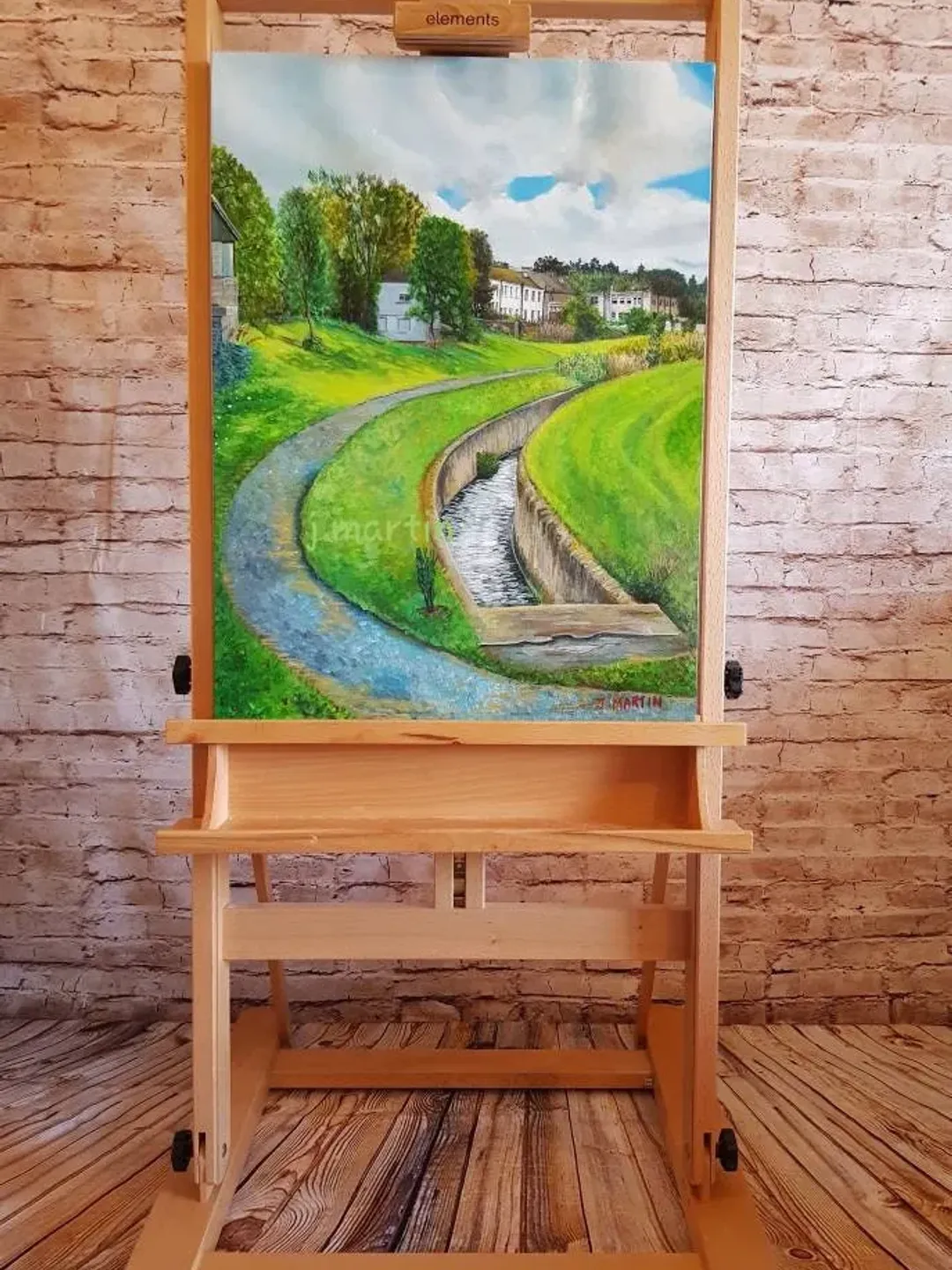 Gingers, Farrenboley, Milltown, Dundrum, Windy Arbour, Dublin, River Slang, unmounted, unframed