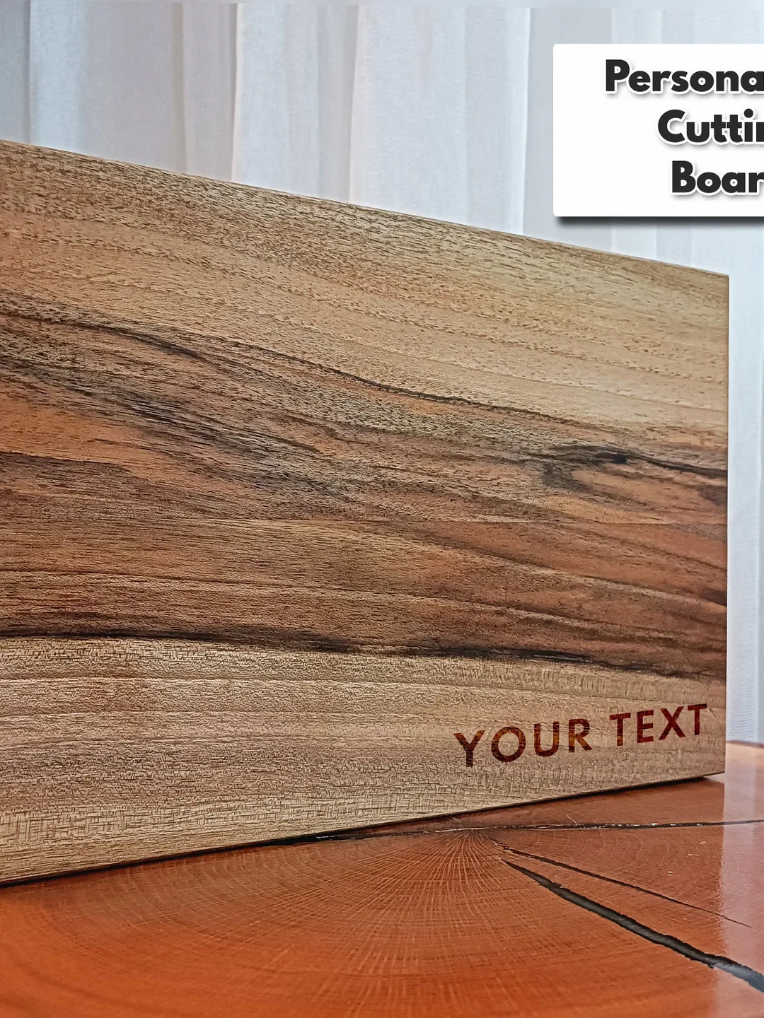 Personalized Cutting Board Engraved Cutting Board Butcher Cut Boards Woodwork Wedding Gifts Engagement Gift Anniversary Gift for Mom