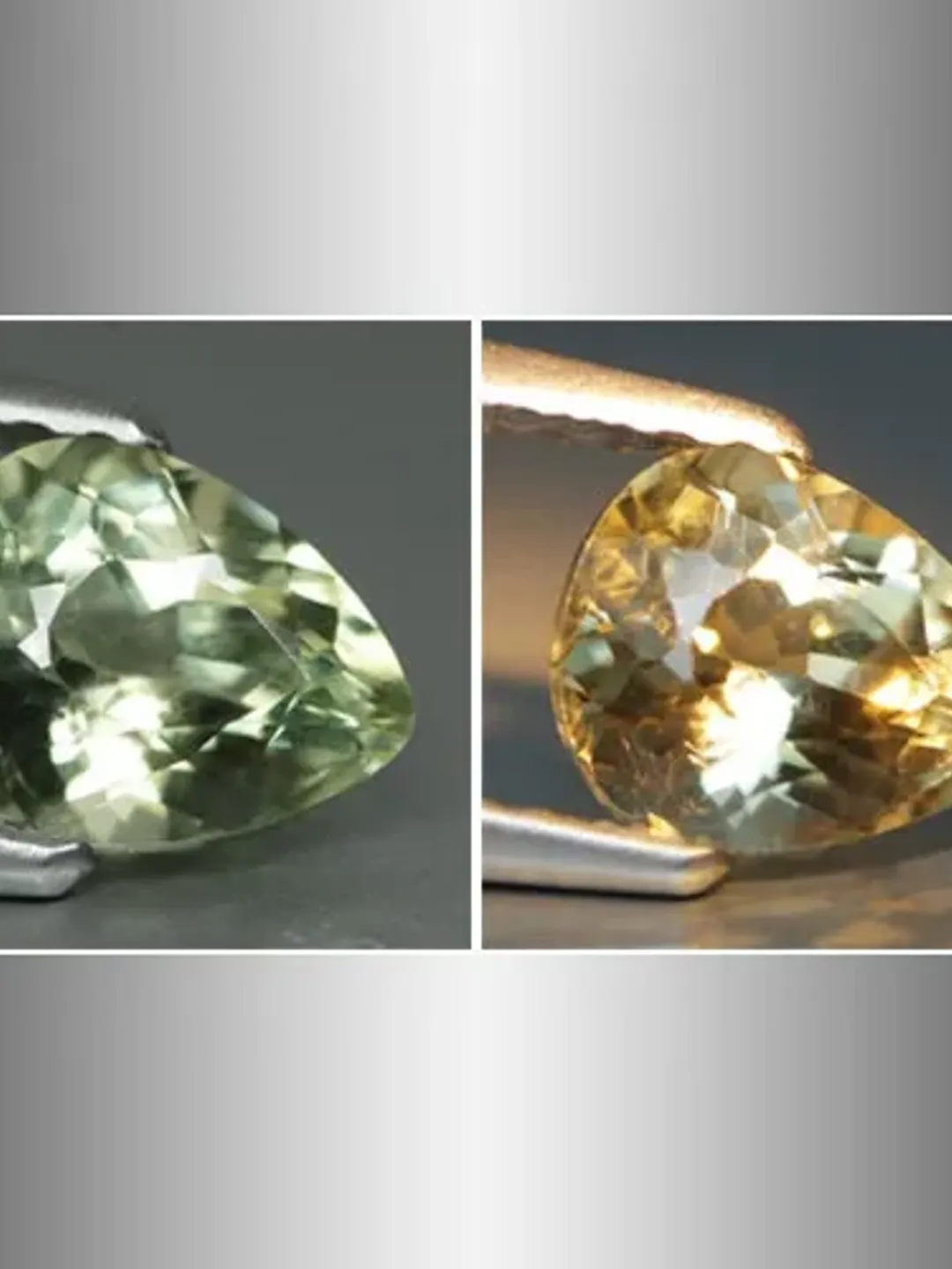 0.86 CT Remarkable Quality Gemstone 100% Natural Color Change Diaspore