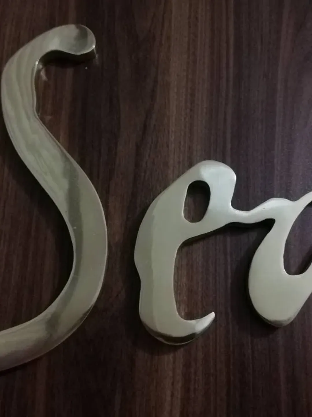 Cast Brass Letters / Customizable Brass Sign