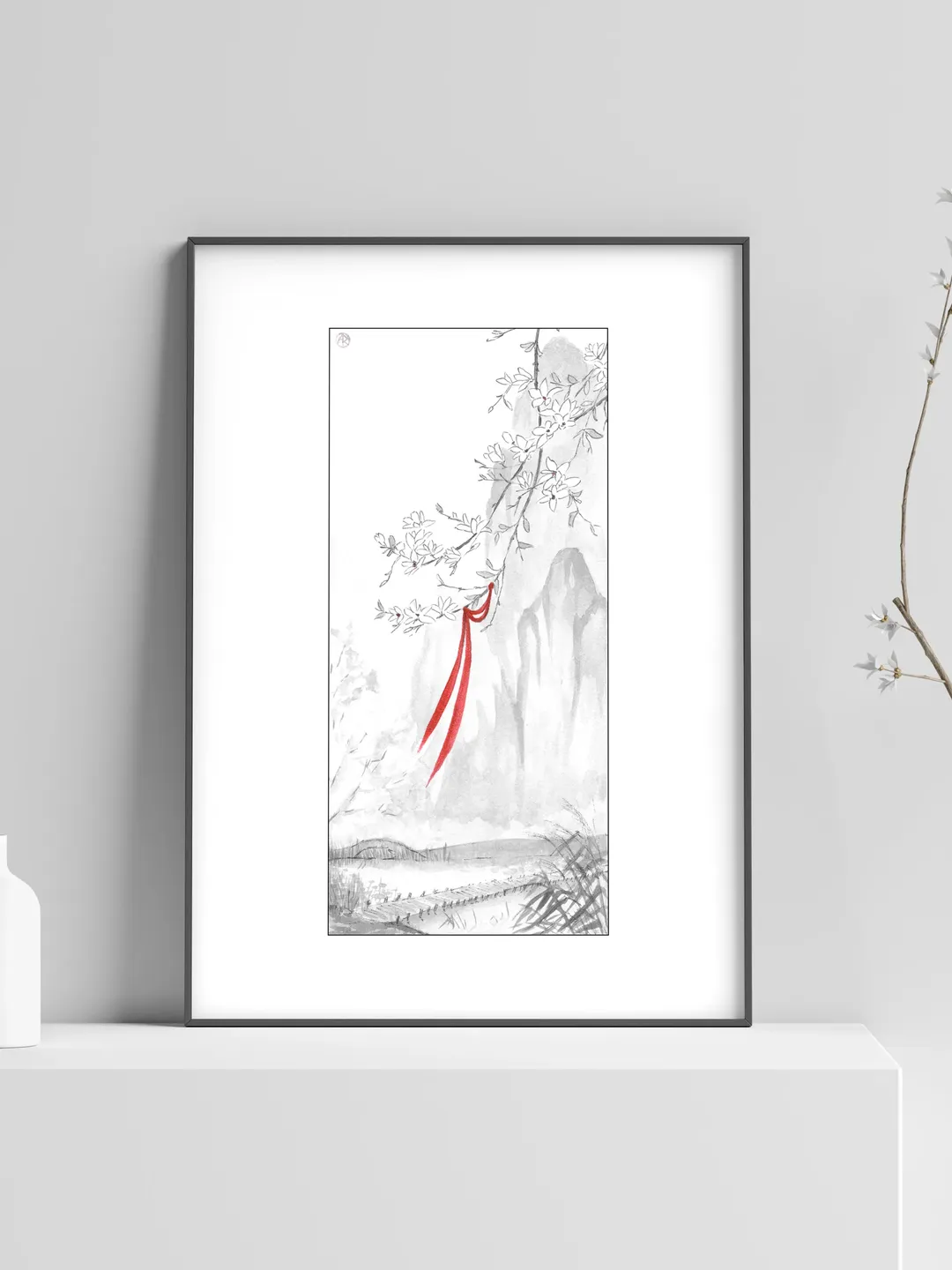 Art Print Treasure inspired by Mo Dao Zu Shi / A4 / Forget About Regrets / Lan Wangji / Wei Wuxian