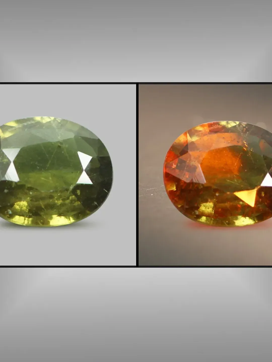 1.21 CT Stunning Rarest Unheated 100% Natural Color Change Garnet Tanzania