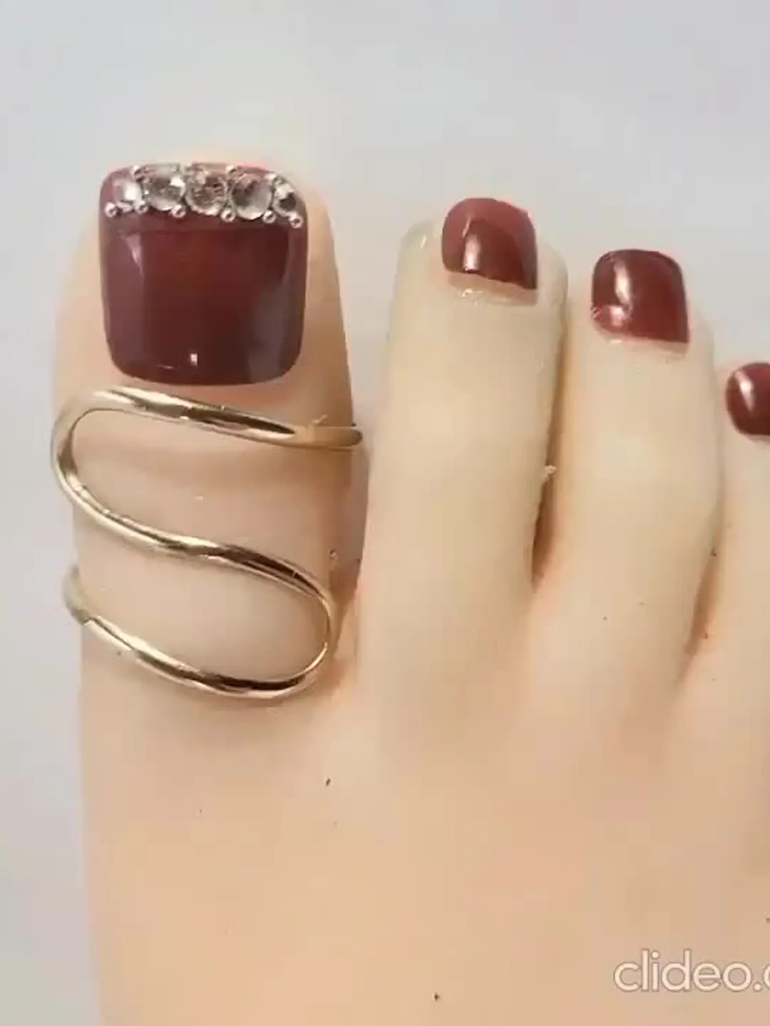 Toe Ring for the Big Toe · Gold Big toe toe ring, 14k gold filled swirl ...