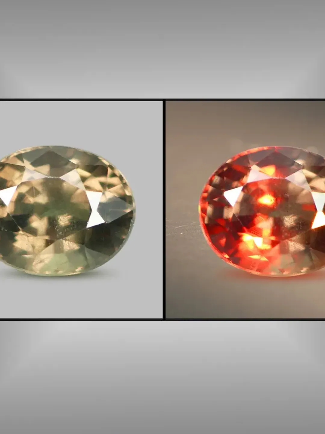 1.33 CT Stunning Rarest Unheated 100% Natural Color Change Garnet Tanzania