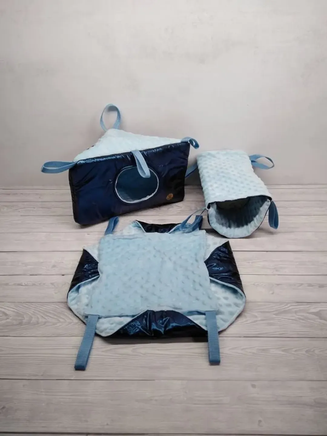 Chinchilla hammock set, rat cage accessories, guinea pig flecce set, rat hammock, chinchilla cage accessories, guinea pig accessories,