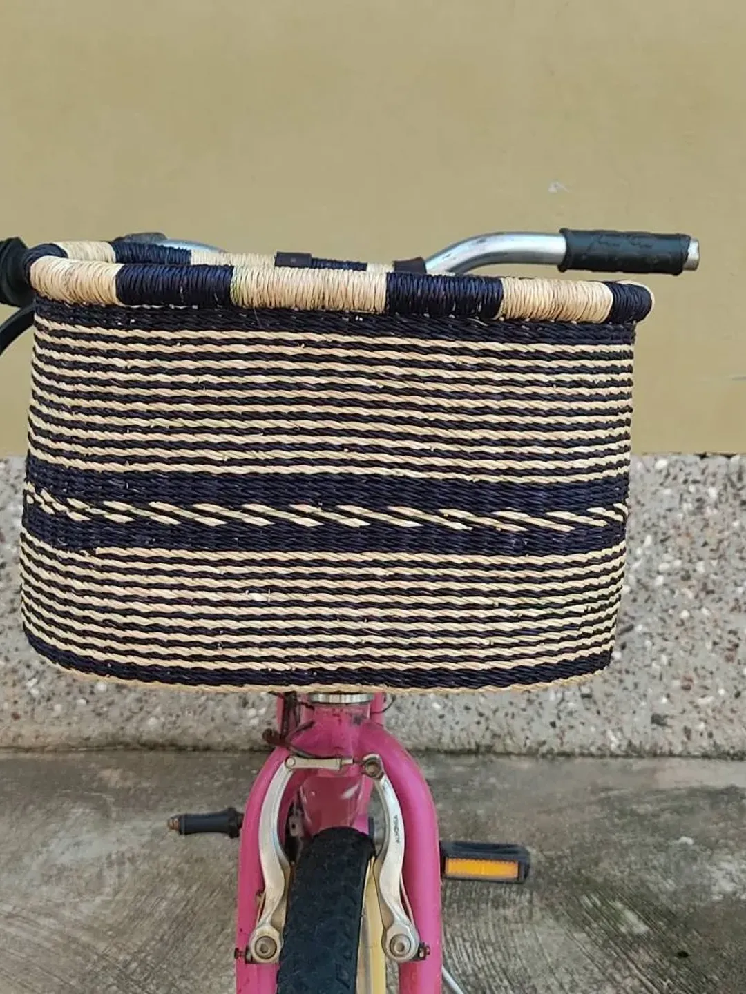 Ghana Woven Bike Basket
