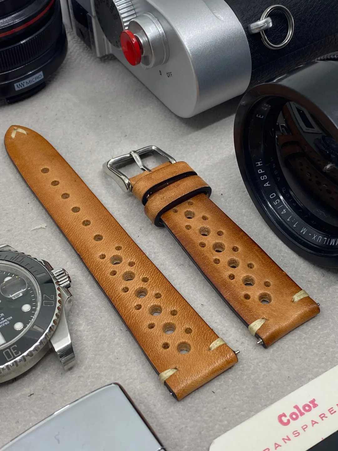 Steel Rally Watch Strap Rally Watch Straps, Leather Watch Strap, Vintage Brown Retro Racing ...