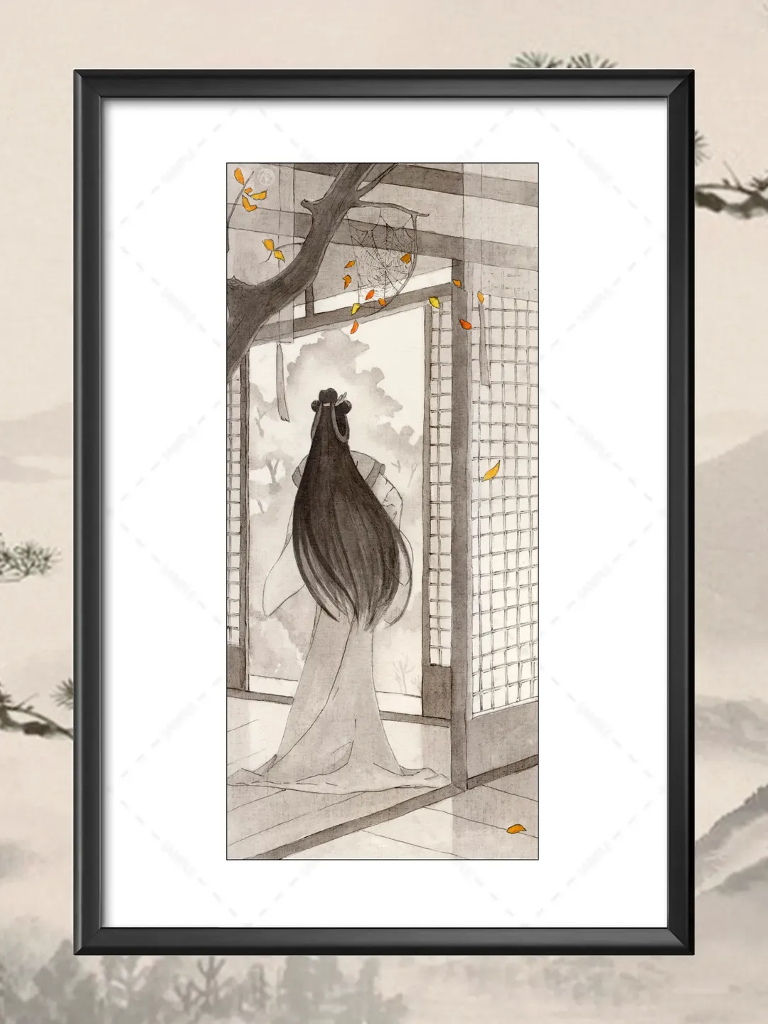 Art Print Spider inspired by Mo Dao Zu Shi / A4 / Forget About Regrets / Lan Wangji / Wei Wuxian / Yunmeng