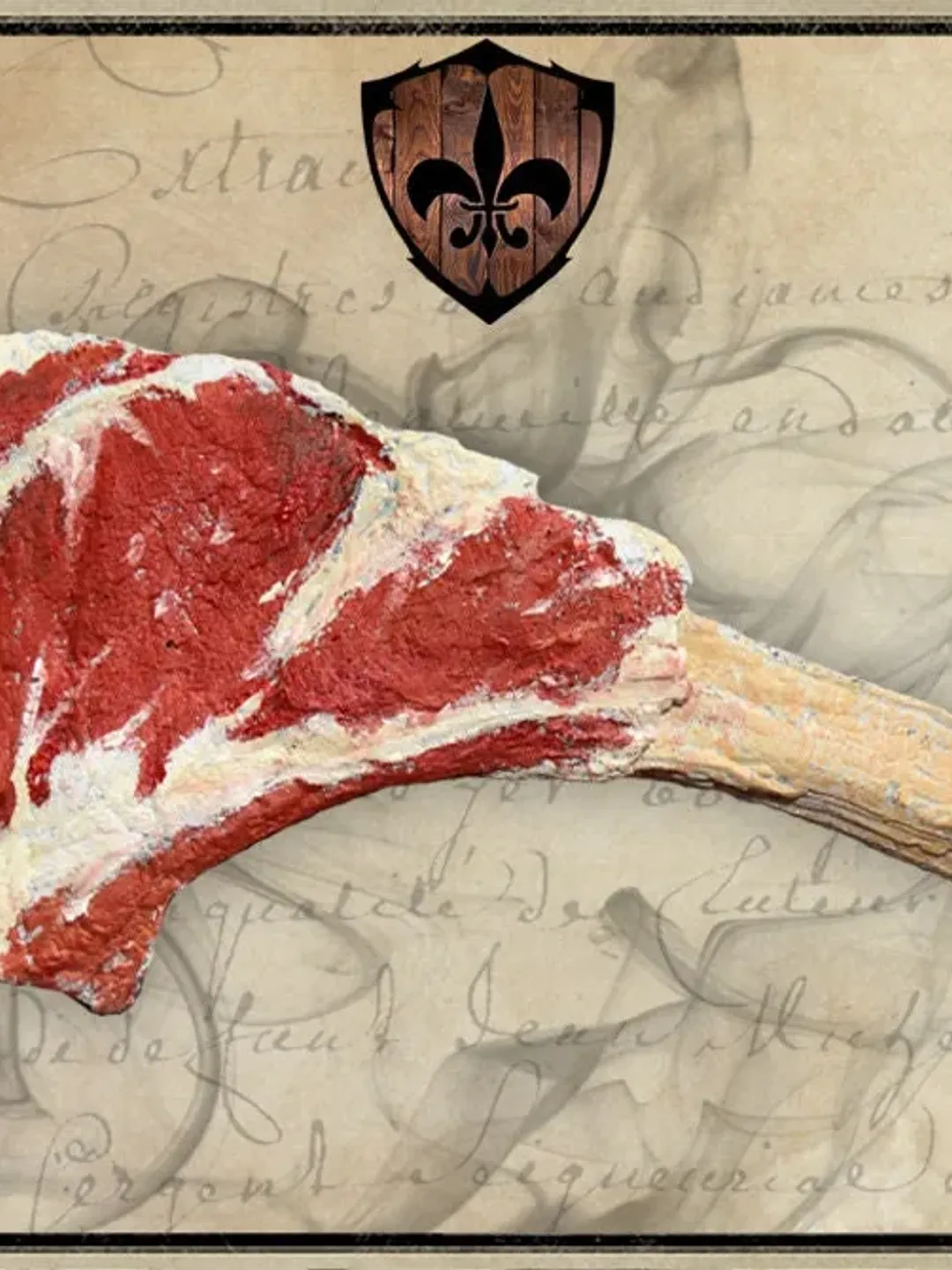 Tom the Tomahawk foam LARP food for live action role playing or cosplay. *TAX INCLUDED*