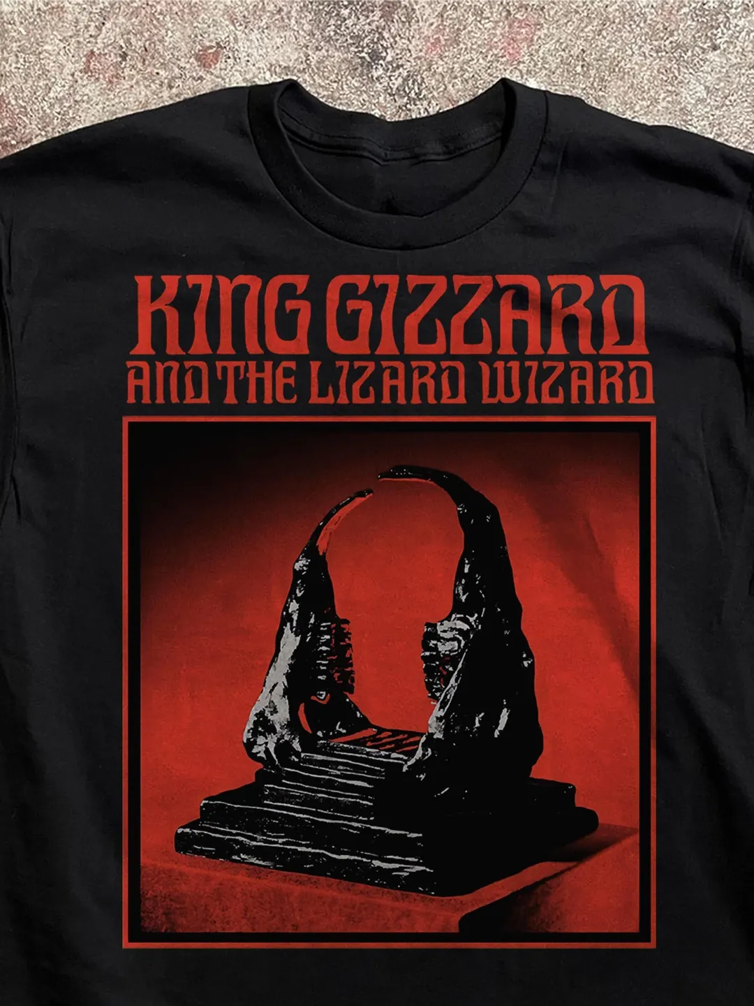 King Gizzard & The Lizard Wizard Tee: Psychedelic Metal Band Shirt (S-XL)