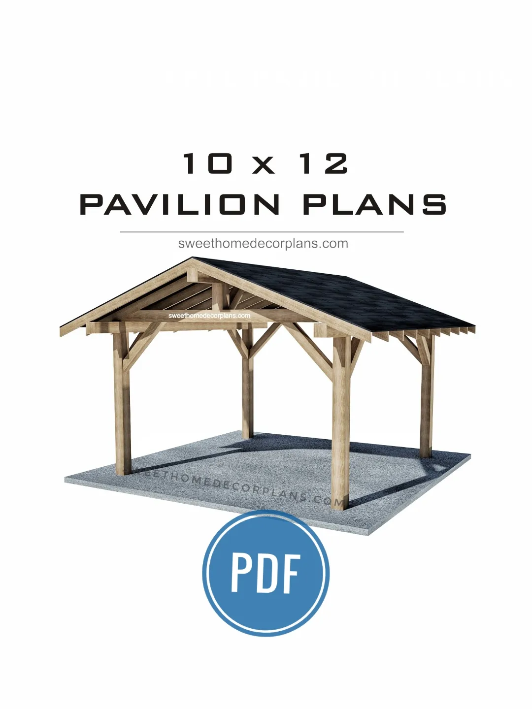Diy 10 x 12 Gable Pavilion Plans pdf. Diy backyard wooden pergola plans ...