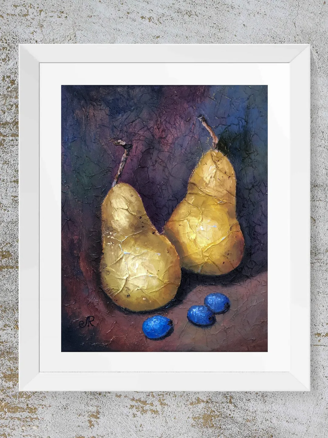 Pearы Painting Fruits Oil Painting Original Kitchen Still life