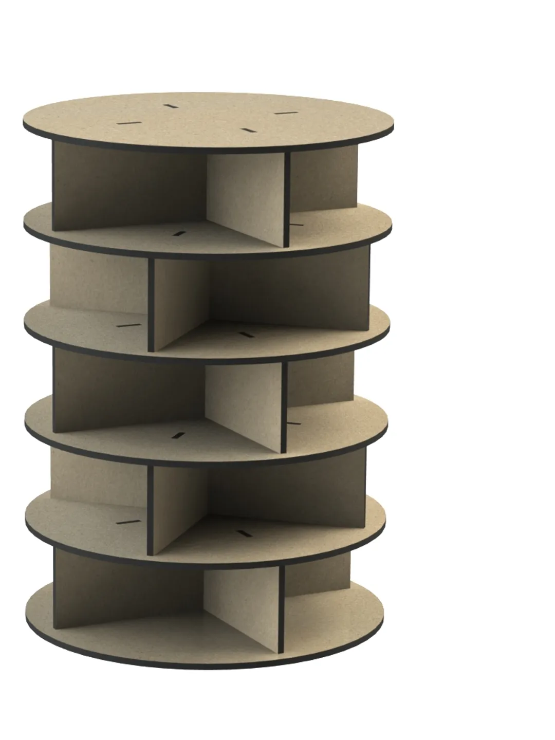 Digital Template Cnc Router Files Cnc Organizer 6 mm Files for Wood Laser Cut Pattern