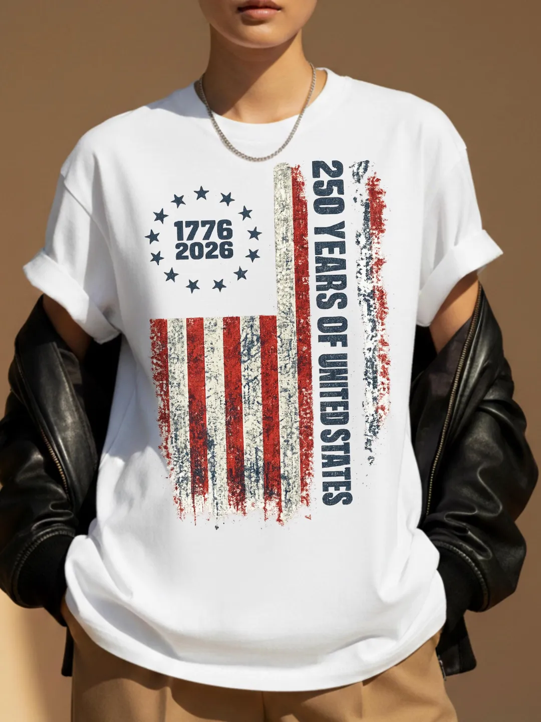 USA 250th Anniversary Floral Shirt, 1776–2026 Freedom Celebration, Patriotic Botanical American Flag Tshirt