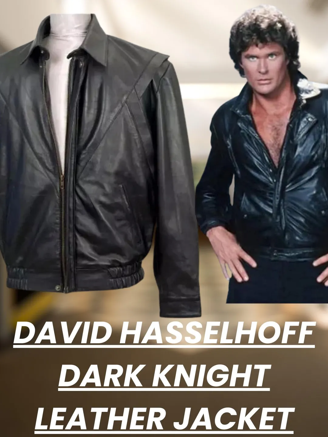 Vintage 80s Black Leather Bomber Jacket Men: Retro Style