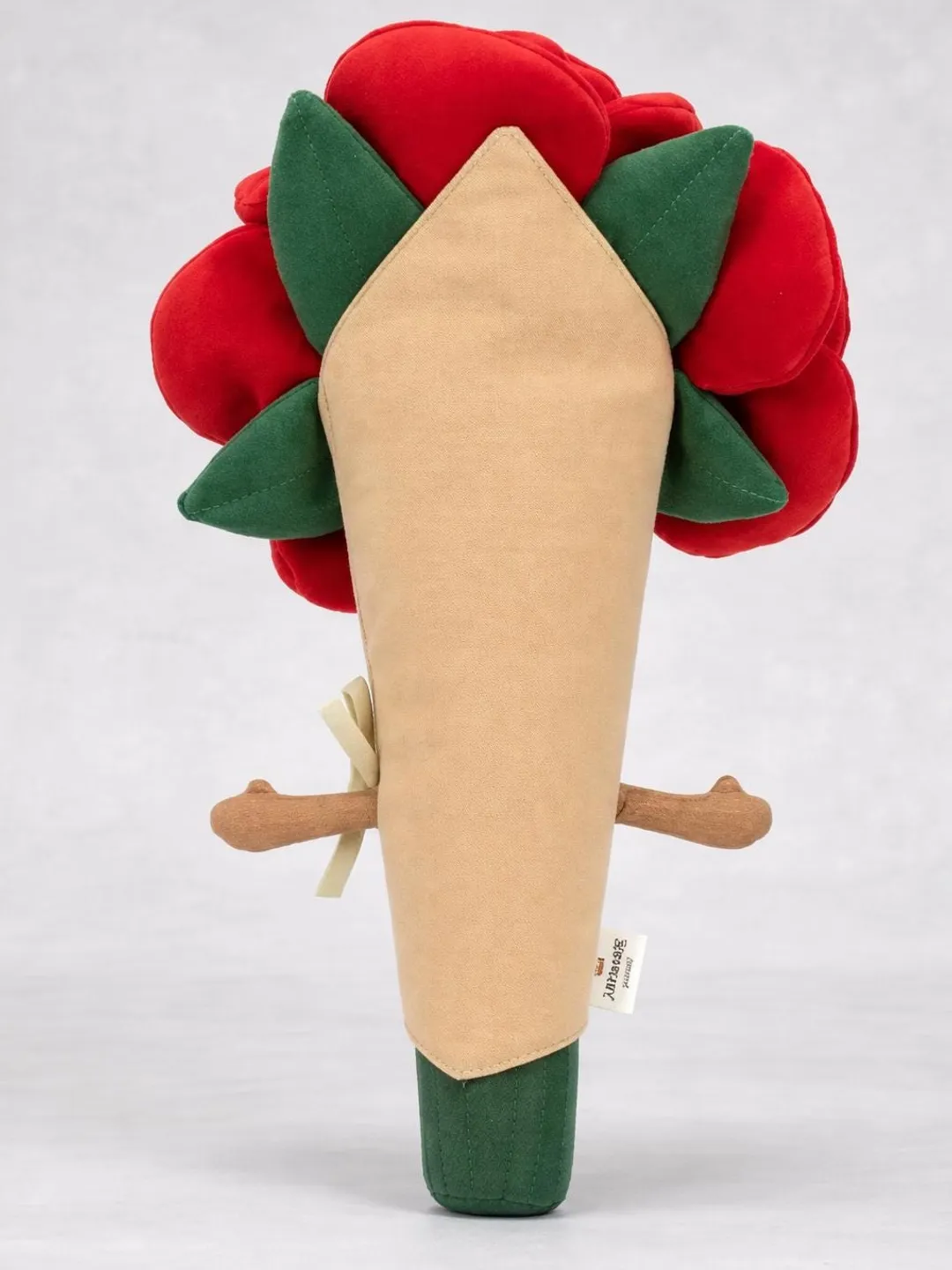  Amuseables Rose ぬいぐるみ Jellycat Amuseable Rose Bouquet Plush 30cm – Authentic Soft
